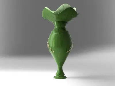 Classic vase LS 3D model
