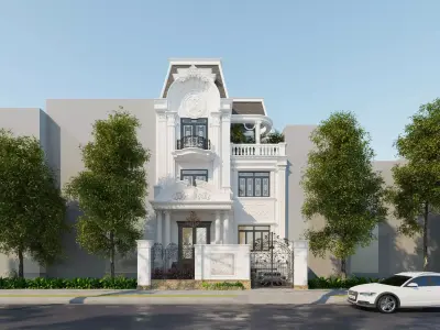 NEO CLASSIC VILLA 02 3D model