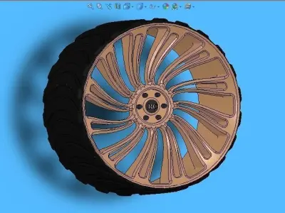 tekerlek wheel Free 3D print model
