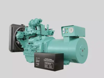 DG Diesel Generator 3D model