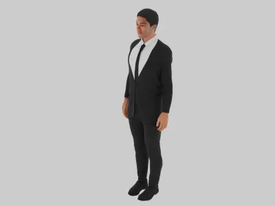 Jude Bellingham Low-poly 3D model