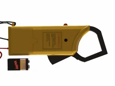 DEL Digital AVO Meter 3D model