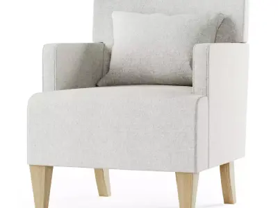 Brentwood Lounge Chair  3D model