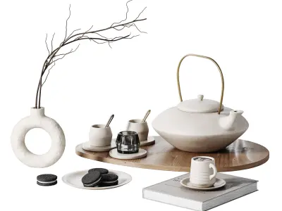 Decorative SET 03 3D model