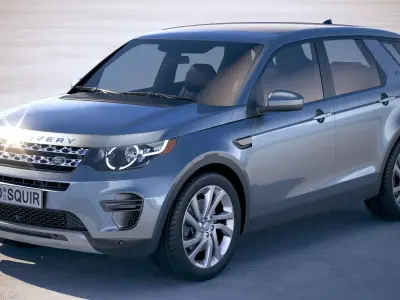 Land Rover Discovery Sport Base 2018 3D model