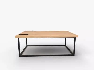 Prague Coffe Table Latitude Run 3D model