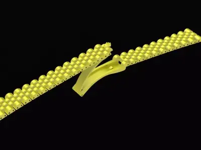 Modular Luxury Bracelet Clasp and Link System for Men 81a 3D print model