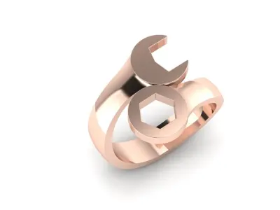 Famous wrench ring  3D print model