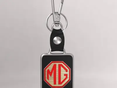 MG car logo keychain 3d model  3D model