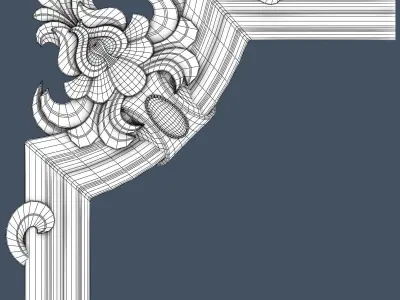 Molding Corner 3D model