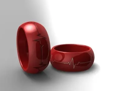 Ring 01b Free 3D print model