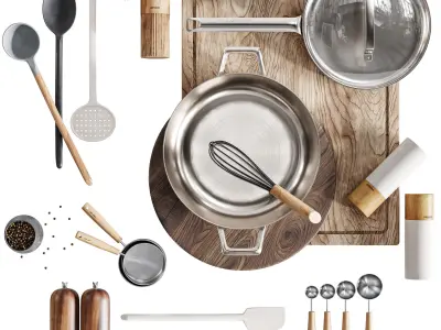 Kitchen set06 3D model