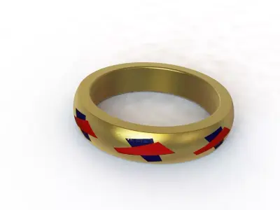 Ring design Free 3D model