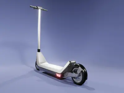 Electric Scooter 3D model