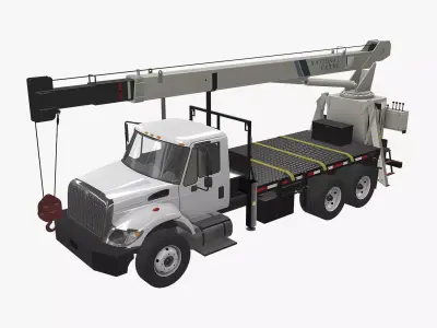  Crane International 7400 Low-poly 3D model