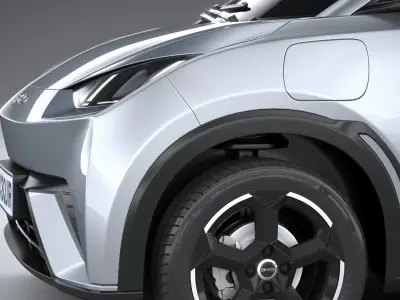 BYD Seagul 2025 3D model