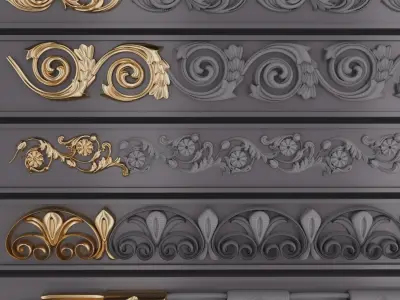 Trim Ornament 117 3D model