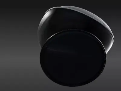 Futuristic Lounge Chair 3D Model Modern Sci-Fi Furniture Low-poly 3D model