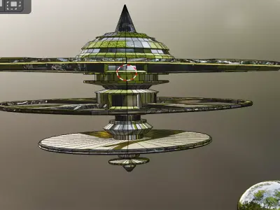 Space Station Pack 3D model