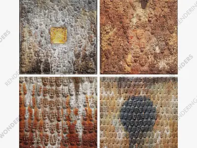 Summer Rain Lacquer Collection 3D model