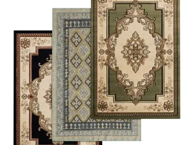 Rug Set 750 3D model