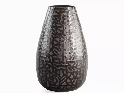 Porcelain Vase B 02 Low-poly 3D model