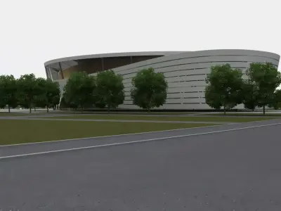 Stadium - Sport Arena 3D model
