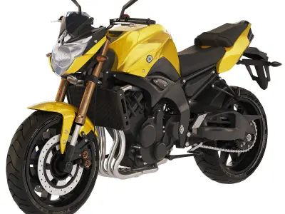 Yamaha FZ8N 2011 3D model