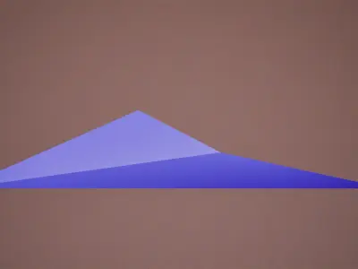 AVIONCITO DE PAPEL 3D model