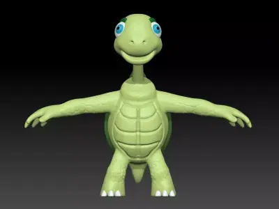 Turtle 3d model - Updated Version  3D model