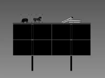 Red dot award furniture 3D model