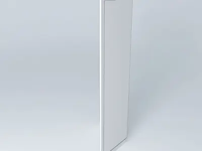 cab wooden door Free 3D model
