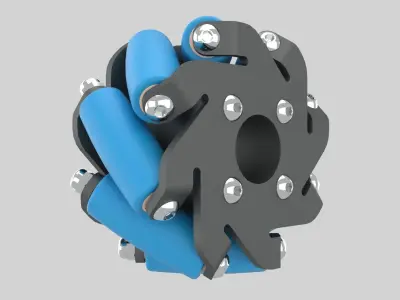 Mecanum Wheel 3D model