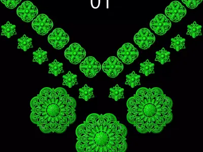 Mala Set  3D print model