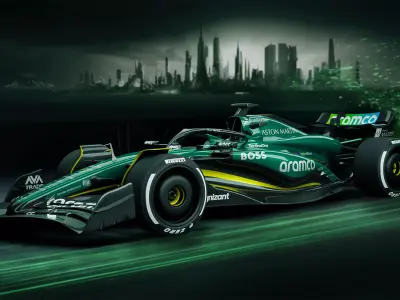 F1 Aston Martin AMR 24 3D model