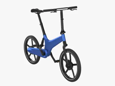 Electric bike 2 3D model