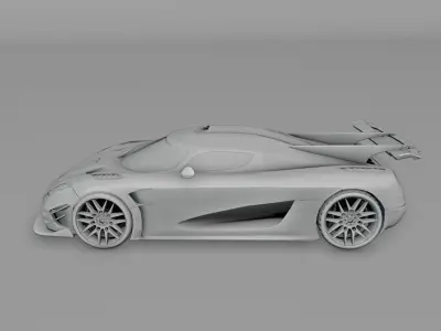 Koenigsegg one1 3D model