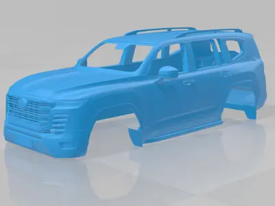 Toyota Land Cruiser 300 2022 - Body Car Model 3D print model