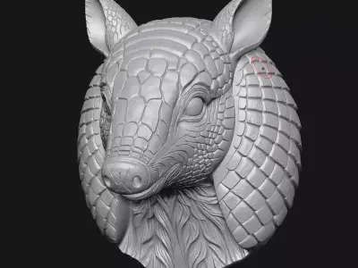 Armadillo 3D print model