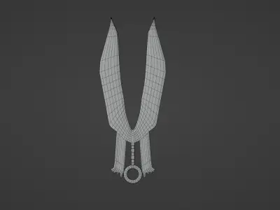 Architecture Medieval Ornament Low-poly 3D model