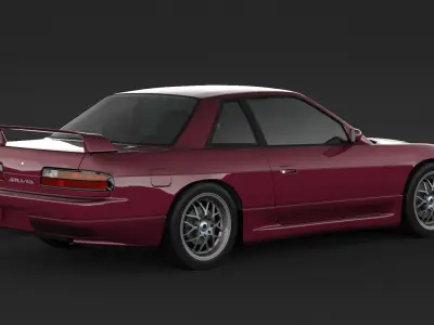Nissan Silvia S13 3D model