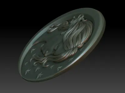 Moongirl 3D print model