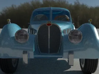 Vintage Car 3D model