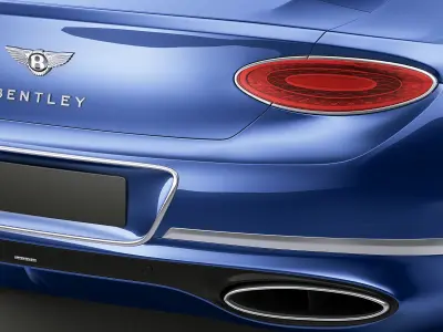 Bentley Continental GT 2018 3D model
