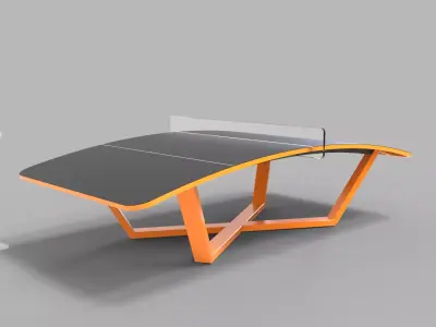 Teqball Table 2 3D model