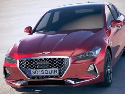 Genesis G70 2018 3D model