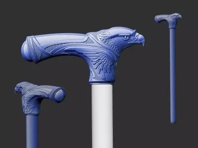 The eagle handle 3D print model