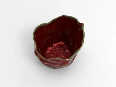 Giga Vase Low-poly 3D model