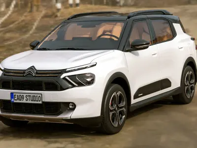 Citroen C3 AirCross 2024 3D model