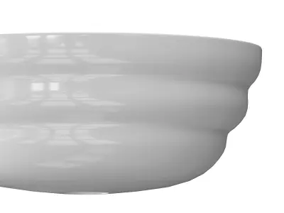 Ozone Round Above Counter Vessel Bathroom Sink 3D model